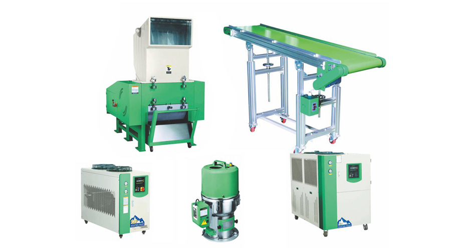 Auxiliary Equipment for extrusion Blow Molding Machines