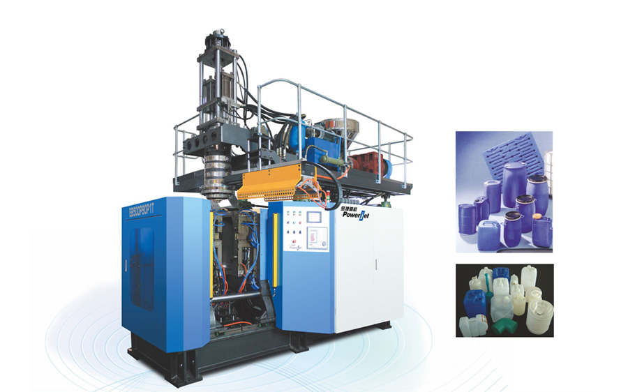 Vertical Fixed Mold Platen Extrusion Blow Molding Machine for 30 & 60 Liter Buckets
