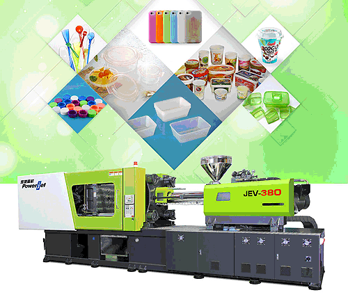 Powerjet JEV-380 Hybrid Injection Molding Machine