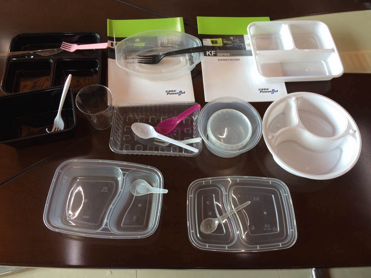 plastic thin wall food container production