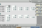 2.3.3  Open close mold parameters settings of Powerjet injection molding machines