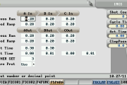 Core parameters settings of Injection Molding Machine